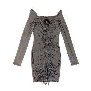 NWT Ruched Mini Dress